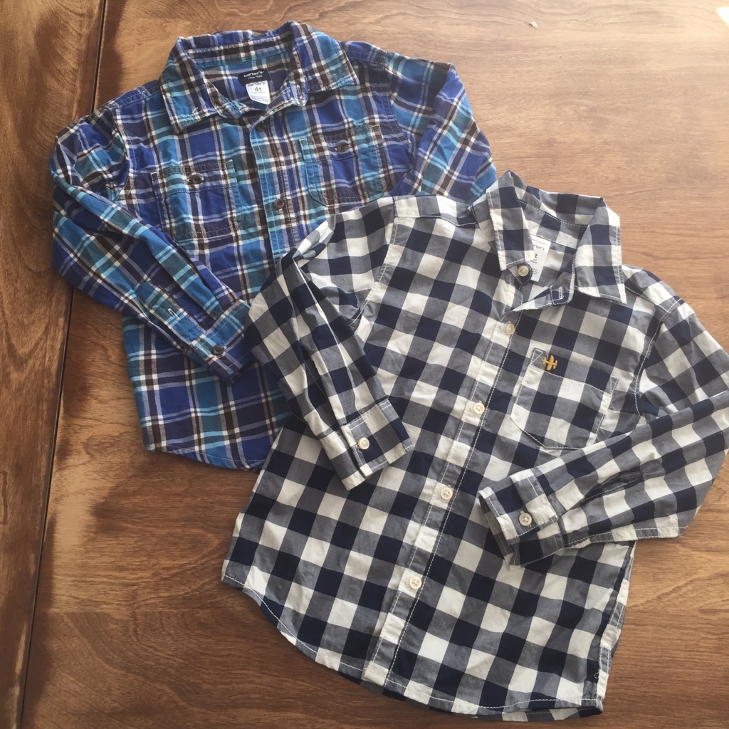 Carters Button Down Shirts